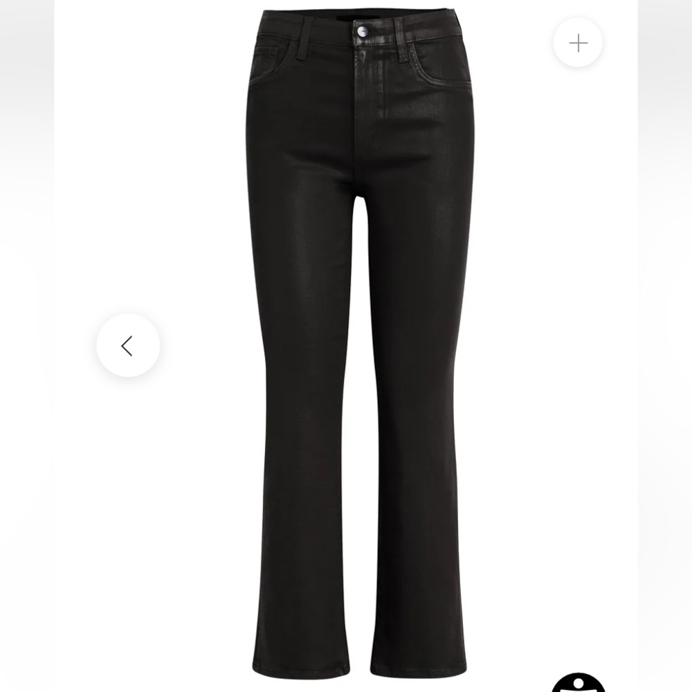 JOE’S THE CALLIE HIGH RISE CROPPED BOOT COATED IN BLACK. SIZE 27 - Picture 2 of 15